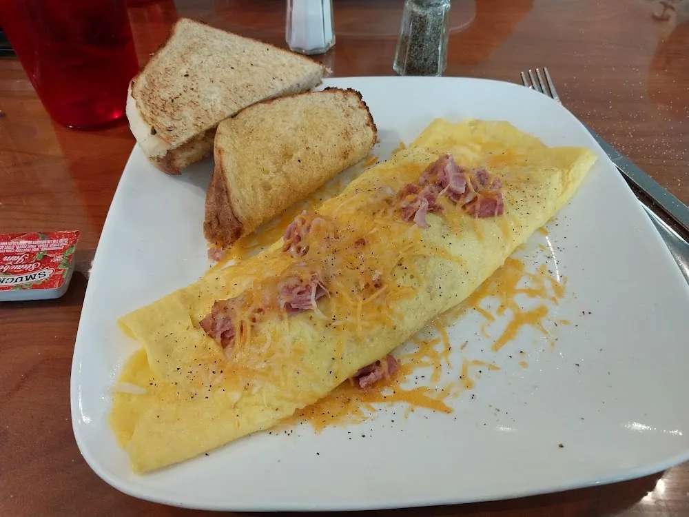 Ham and Cheese Omelette